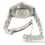 Datejust 41mm Roman Numeral Black Dial Diamond Bezel Stainless Steel Mens Watch 64985 - Image 11