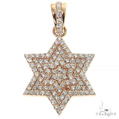David Star Diamond Pendant 68471 - Image 1