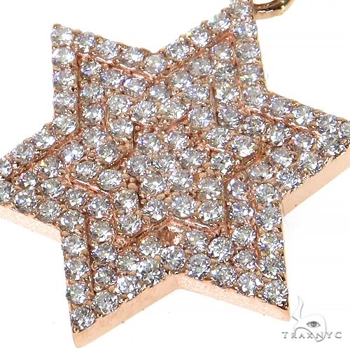 David Star Diamond Pendant 68471 - Image 3