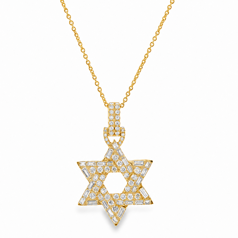 David Star Necklace 71828