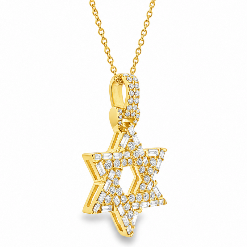 David Star Necklace 71828