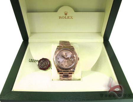 Rolex Day-Date President Rose Gold 218235 27150 - Image 14