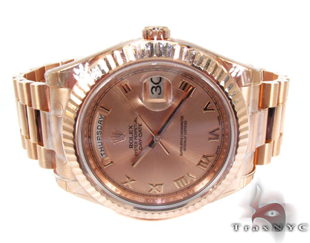 Rolex Day-Date President Rose Gold 218235 27150 - Image 5
