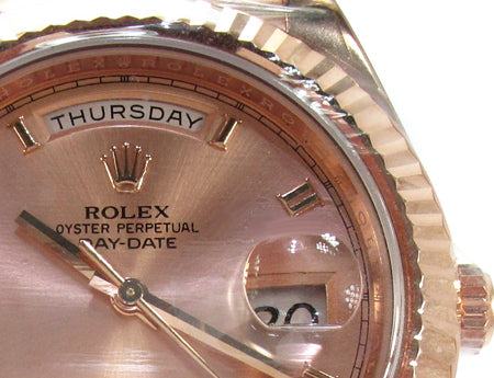 Rolex Day-Date President Rose Gold 218235 27150 - Image 6
