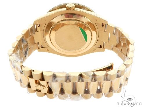 Day-Date II Oyster Perpetual Diamond Rolex Watch 61854 - Image 9