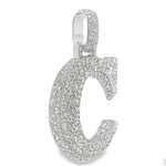Diamond  Mosaic Initial pendant 70883 - Image 2