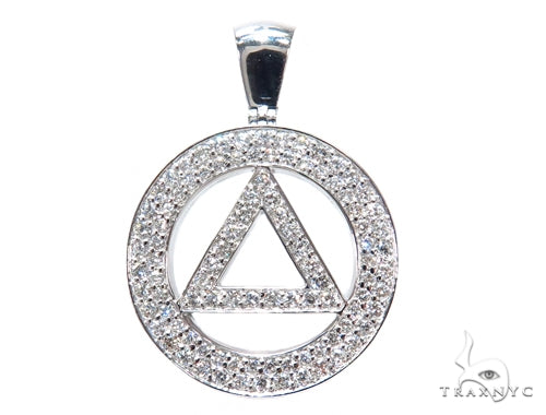 Diamond AA Pendant 42918 - Image 1