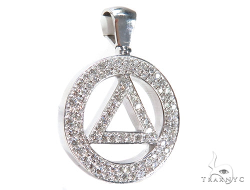 Diamond AA Pendant 42918 - Image 2