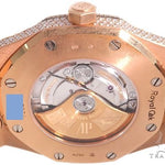 Diamond Audemars Piguet Royal Oak 41mm Watch with Leather Strap 64058 - Image 6