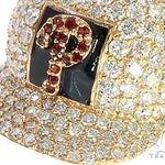 Diamond Baseball Hat Pendant 65500 - Image 4