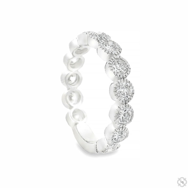 Diamond Bezel Band  4mm 70844 - Image 3