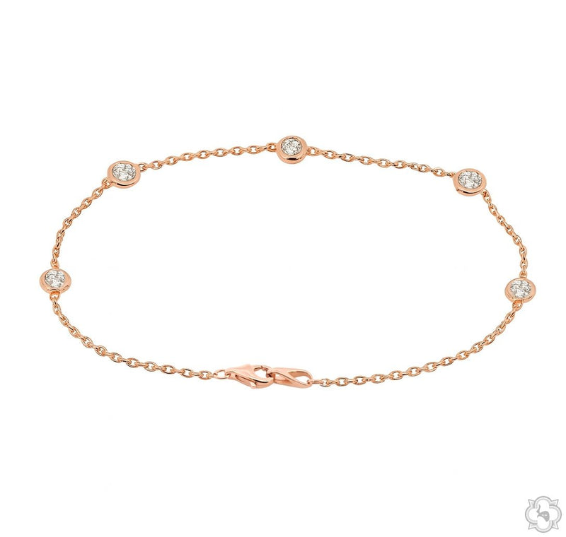 Diamond Bezel Bracelet 70681 - Image 2
