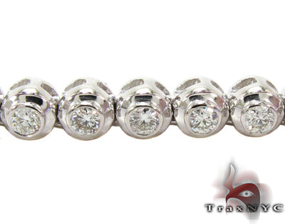 Diamond Bezel Chain 24 Inches 4mm   27939 - Image 1