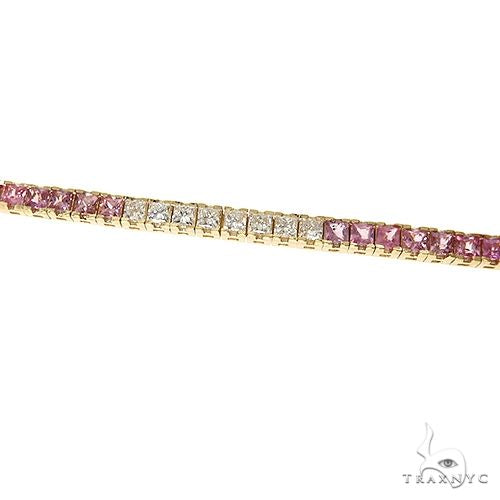 Diamond Blossom Tennis Bracelet 69891 - Image 3