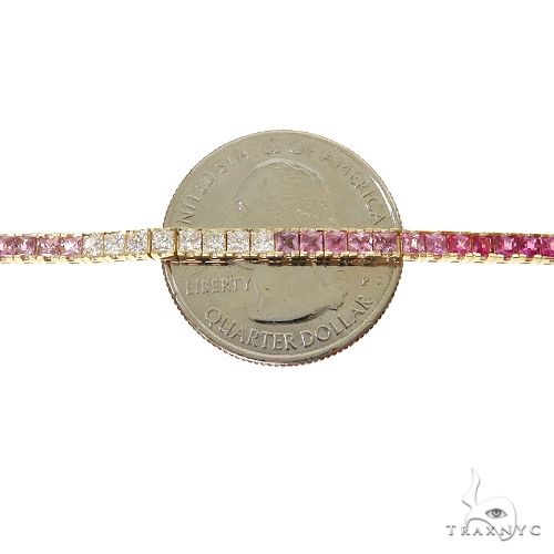 Diamond Blossom Tennis Bracelet 69891 - Image 4