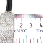 Full Diamond ID braided Bracelet 28461 - Image 4