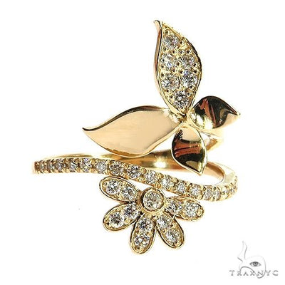 Diamond Butterfly Ring 69054 - Image 1