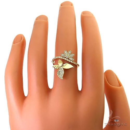 Diamond Butterfly Ring 69054 - Image 6