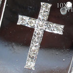 Diamond Cross Crucifix Dog Tag 26943 - Image 3