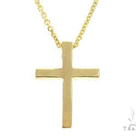 Diamond Cross Necklace Set 65878 - Image 3