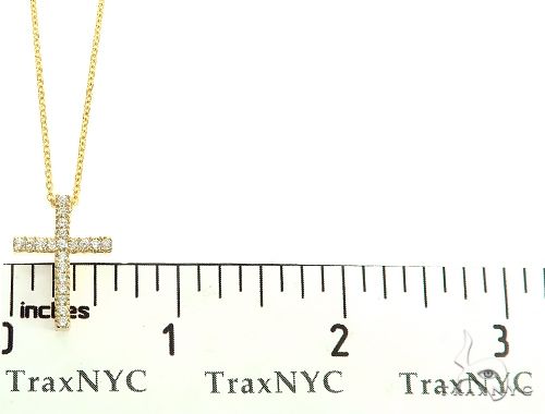 Diamond Cross Necklace Set 65878 - Image 6