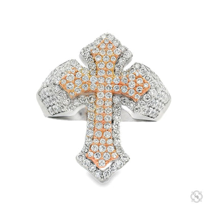Diamond Cross Ring 70854 - Image 1