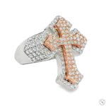 Diamond Cross Ring 70854 - Image 2