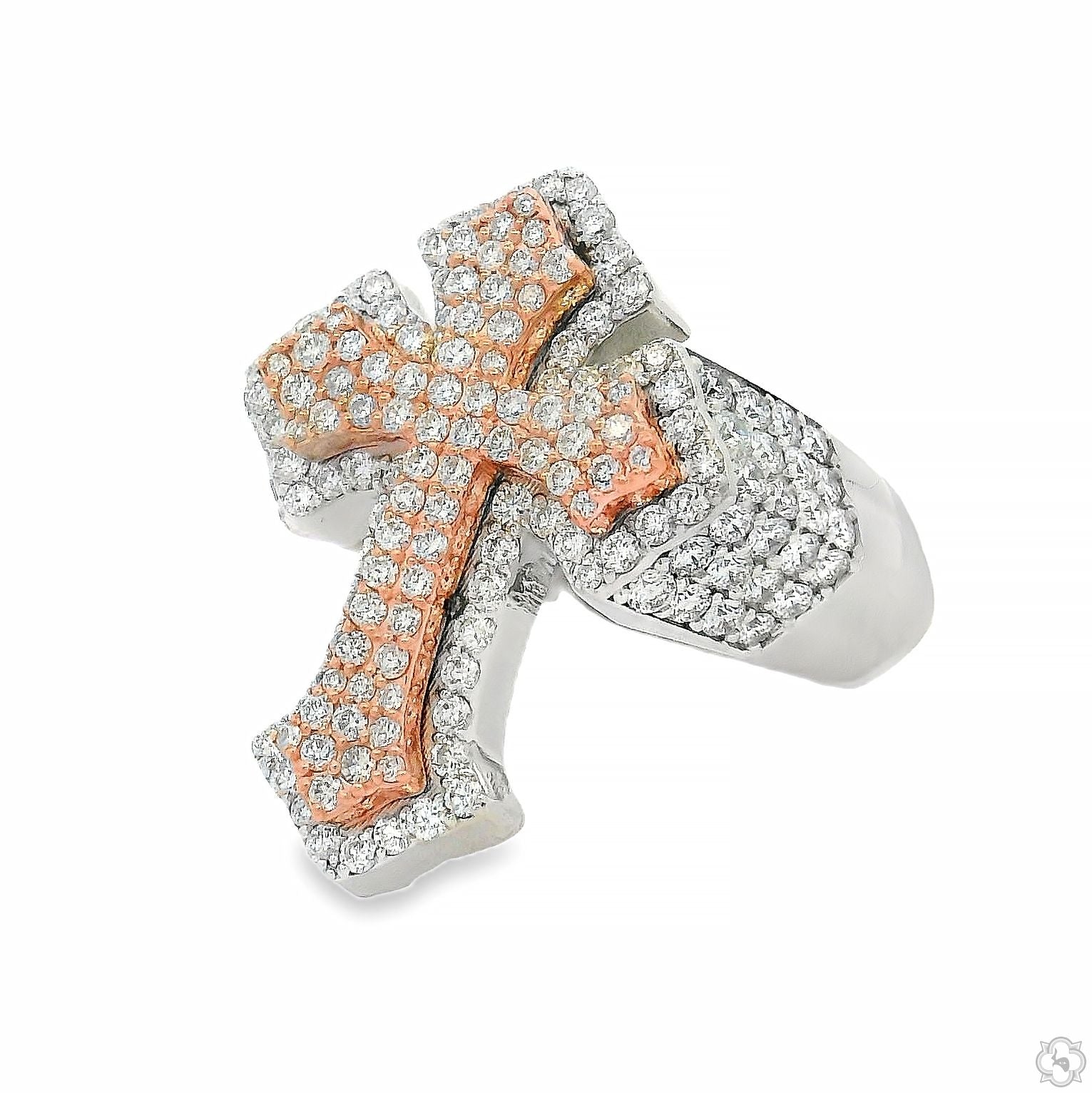 Diamond Cross Ring 70854 | TraxNYC