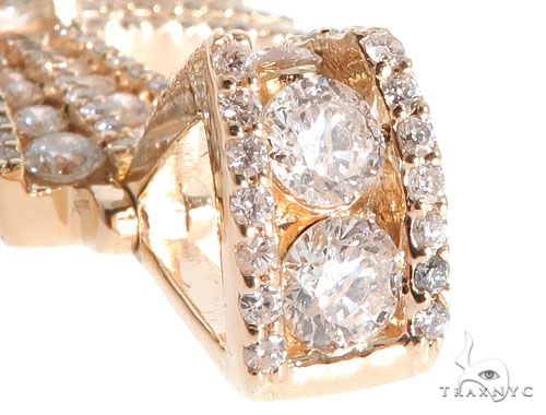 Diamond Cross with a Center Stone 64155 - Image 4