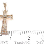 Diamond Cross with a Center Stone 64155 - Image 9