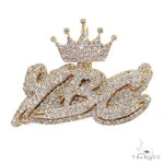 Diamond Crown Name Pendant 69072 - Image 1