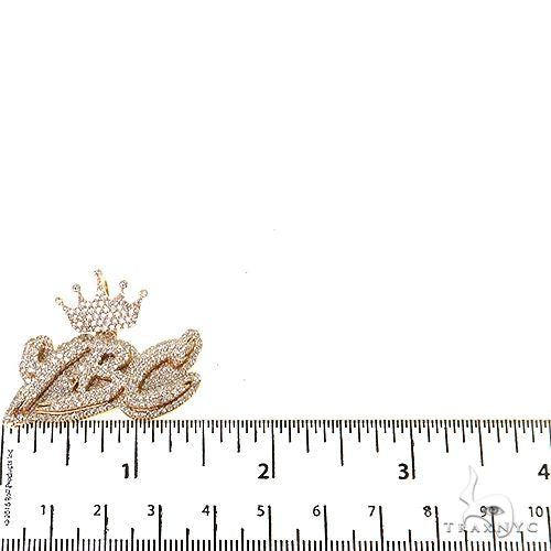 Diamond Crown Name Pendant 69072 - Image 5