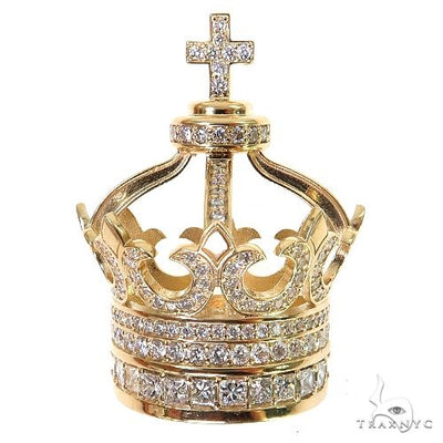Diamond Crown Pendant 68896 - Image 1