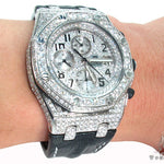 Diamond Dial Audemars Piguet Royal Oak Offshore Diamond Watch 31018 - Image 11