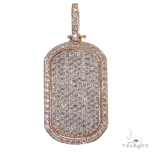 Diamond Dog Tag Pendant 68279 - Image 1