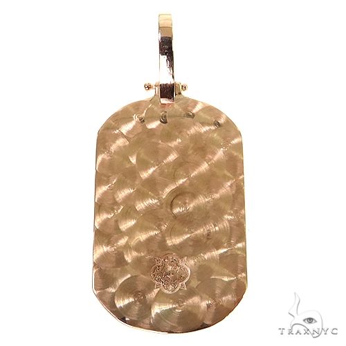 Diamond Dog Tag Pendant 68279 | TraxNYC