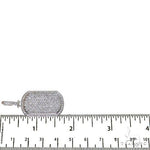Diamond Dog Tag Pendant 68635 - Image 6
