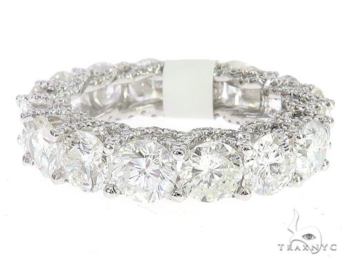 Diamond Engagement Eternity Band 65061 - Image 2