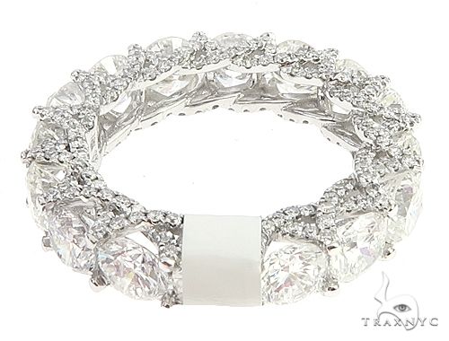Diamond Engagement Eternity Band 65061 - Image 3