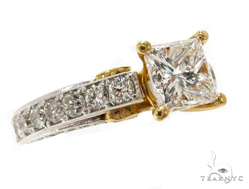 Diamond Engagement Eternity Ring 39611 - Image 1