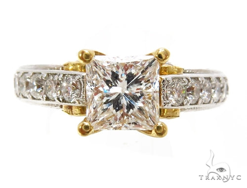 Diamond Engagement Eternity Ring 39611 - Image 2