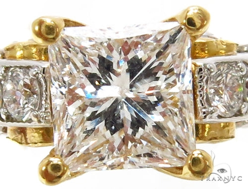 Diamond Engagement Eternity Ring 39611 - Image 4