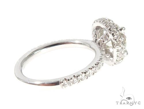 Diamond Engagement Halo Rings Set 64004 - Image 8