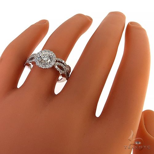 Diamond Engagement Ring Set 68284 - Image 7