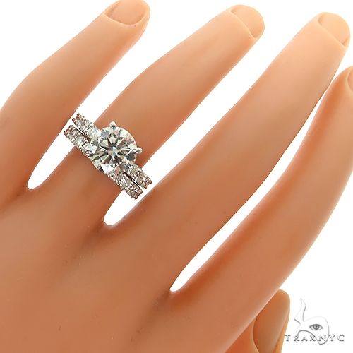 Diamond Engagement Ring Set 68833 - Image 10