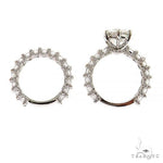 Diamond Engagement Ring Set Lab 69143 - Image 4