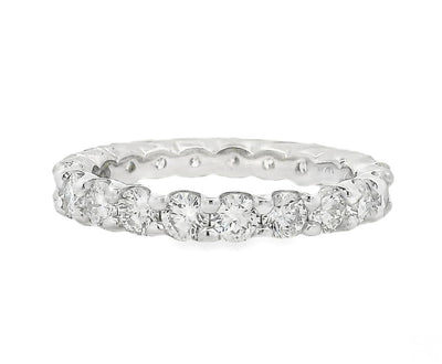 14K Gold Diamond Eternity Band