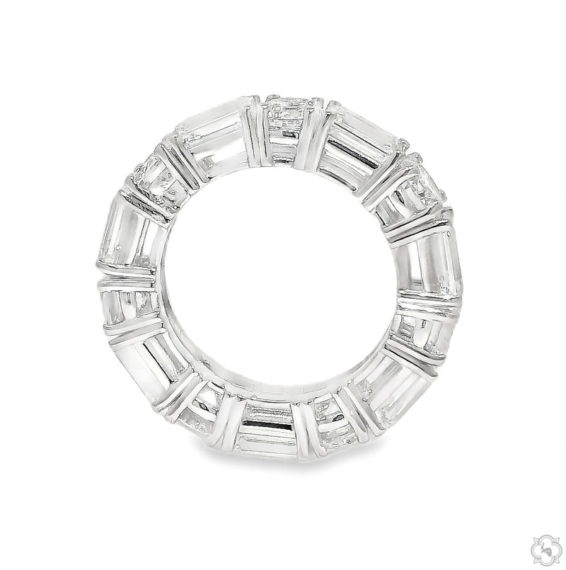 14K Gold Lab-Grown Diamond Eternity Ring, photo 3 of 4