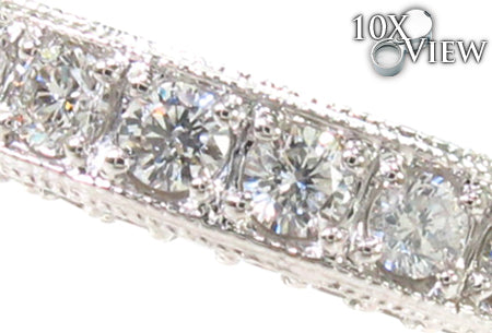 Diamond Eternity Round Cut Band 32041 - Image 3