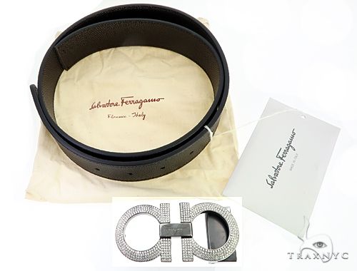 Diamond Ferragamo Belt Buckle 65041 - Image 5